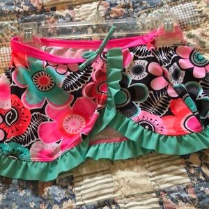 Girls swim skirt cover up